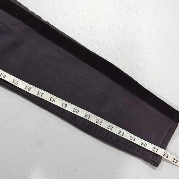 DL1961 Margaux Midrise Instasculpt Ankle Skinny Jeans Morrison Black Wash 27 - Picture 9 of 9